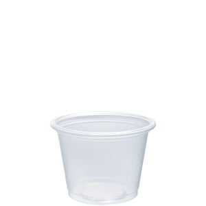 Portion Cup Clear Plastic 1 oz