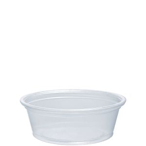 Portion Cup Clear Plastic 1.5 oz