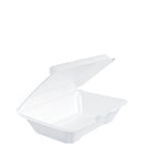 Foam Hinged Lid Container 9.3" - Single Compartment