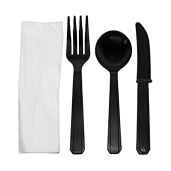 Cutlery Kits Heavy-Weight (Black)