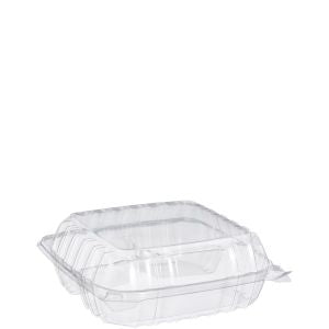 Clear Container 3-Compartment OPS (90)