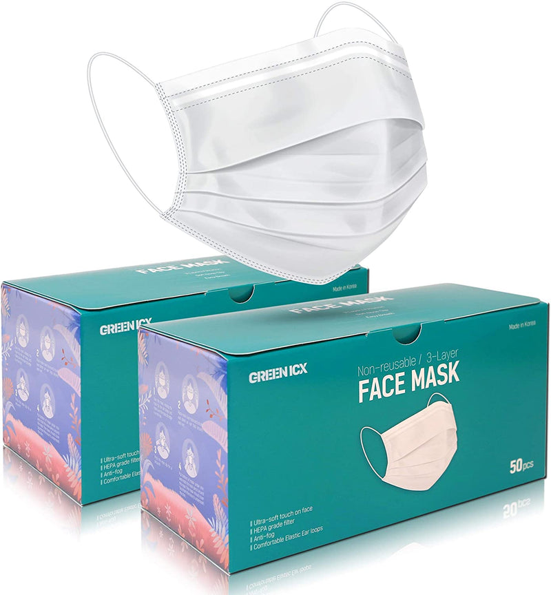 Disposable 3 Ply Face Mask