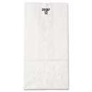 Duro 12 lb. White Paper Bag