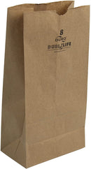 Duro 8 lb. Brown Paper Bag