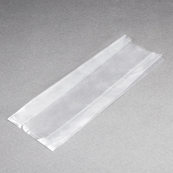 Clear Polyethlyne Flat Bag 18x36