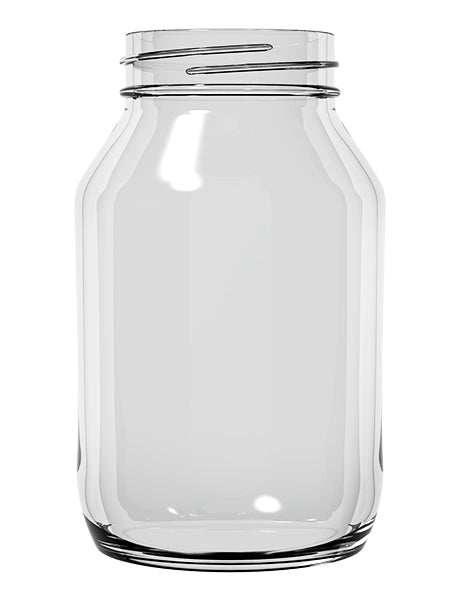 Glass Jar 32 oz. Flint