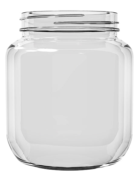 Glass Jar 65 oz. Flint