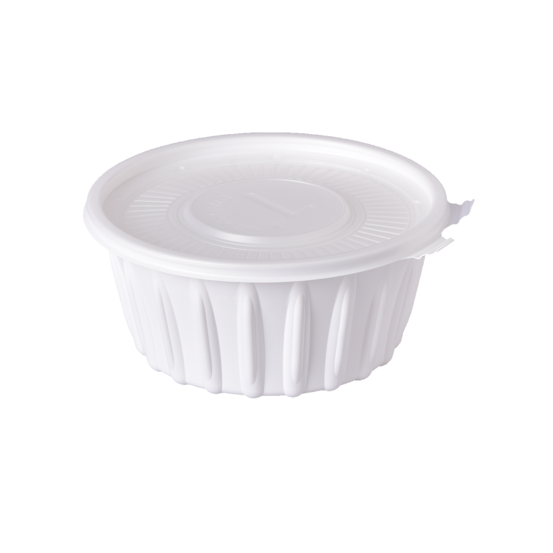 Jumbo Soup Microwavable PP Plastic Bowl (LG) 큰 탕류 (대) 베이스