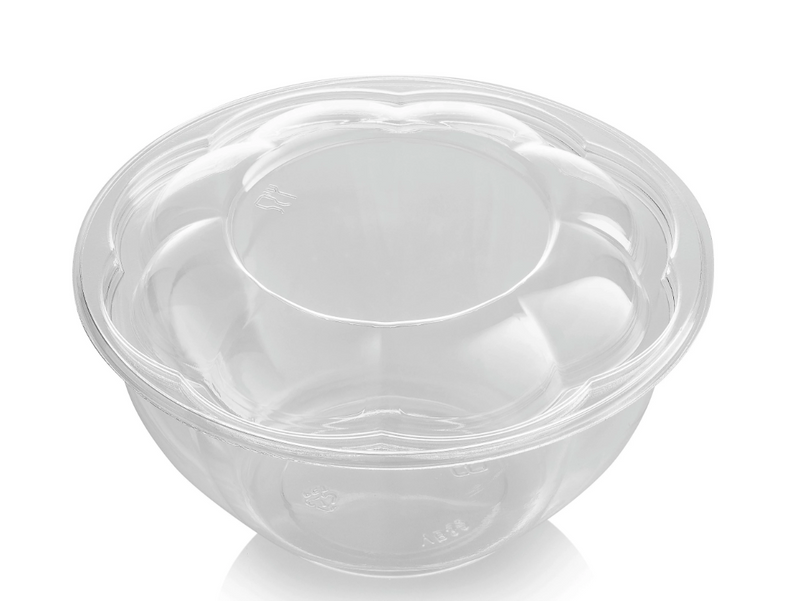 PET Clear Fresh Bowl Container 24oz
