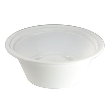 Plastic Round White Container (40 oz)