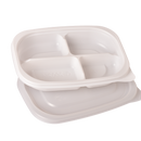 White Side Dish Tray 4 Compartment 4칸 반찬용기