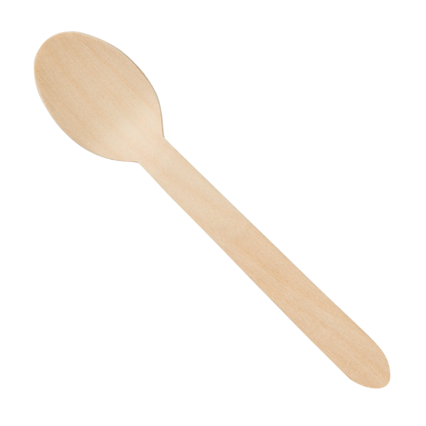 Wooden Compostable Spoon, Heavy Weight
