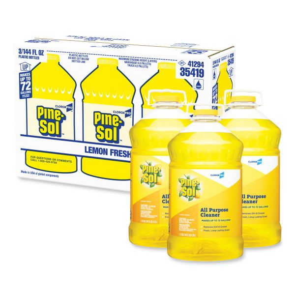 Pine-Sol All-Purpose Cleaner Lemon 144 oz Bottle