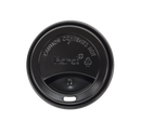 Hot Cup Dome Lid Black