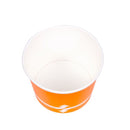 Paper Food Container 16 oz Orange