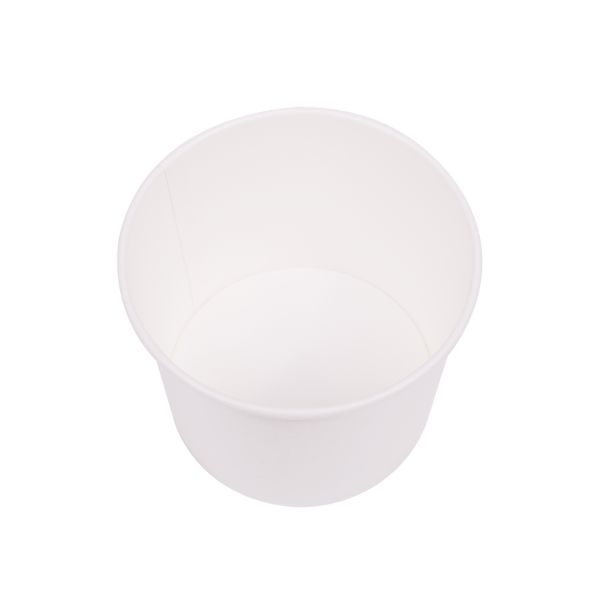 Paper Food Container 16 oz White