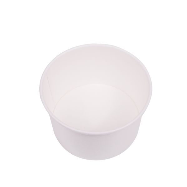 Paper Food Container 20 oz White