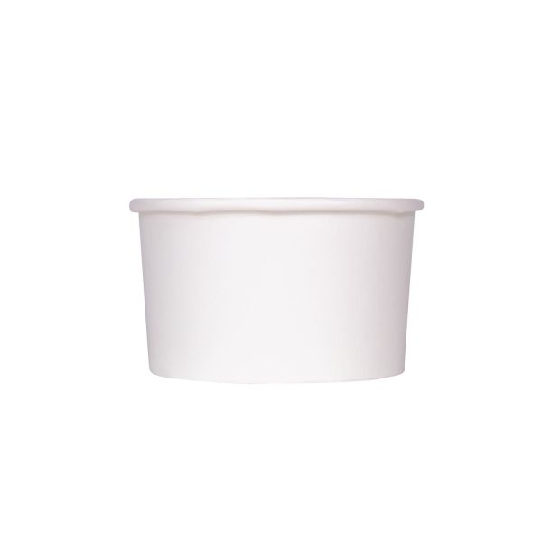 Paper Food Container 5 oz White