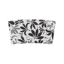 Cup Jacket Fleur Black on White