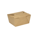 Paper Fold To-Go Container Kraft