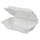 Bagasse Hinged Container 9" x 6" All Purpose