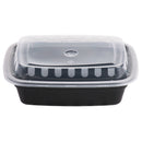 Plastic Rectangle Container (12oz)